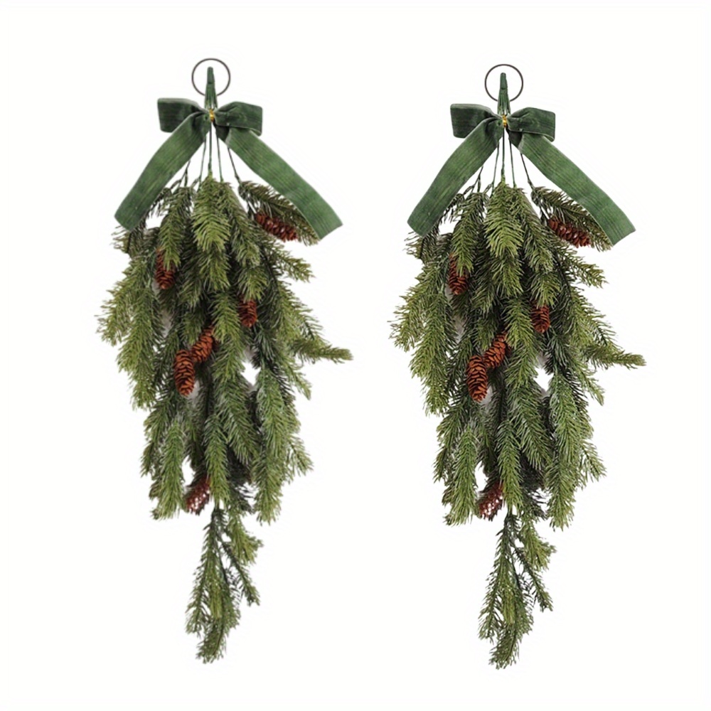Christmas Tree Artificial - Рождественская гирлянда-капля - искусственная сосновая гирлянда