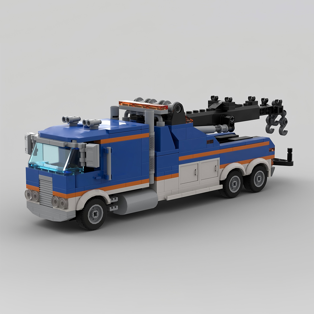 Lego Set Creator - Новый конструктор MOC: Модель городского грузовика-фургона