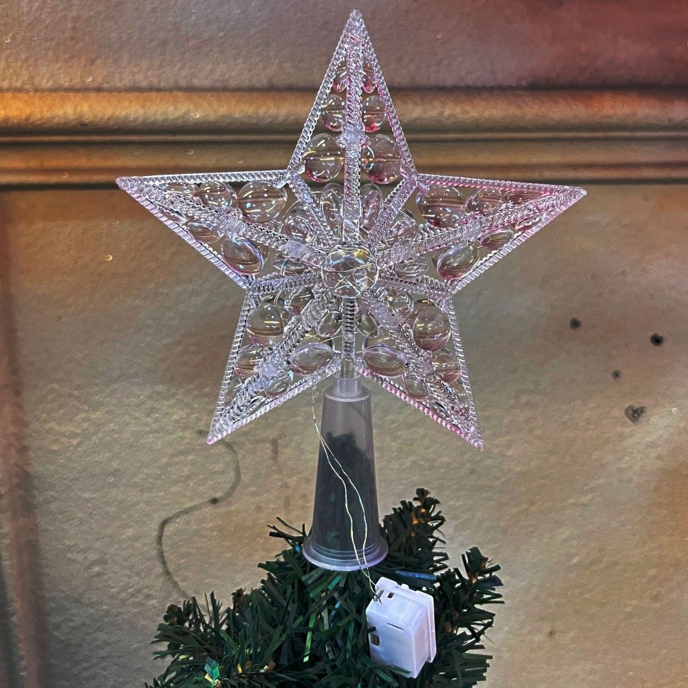 Новый топпер для рождественско – обзор и цена Star Tree Topper
