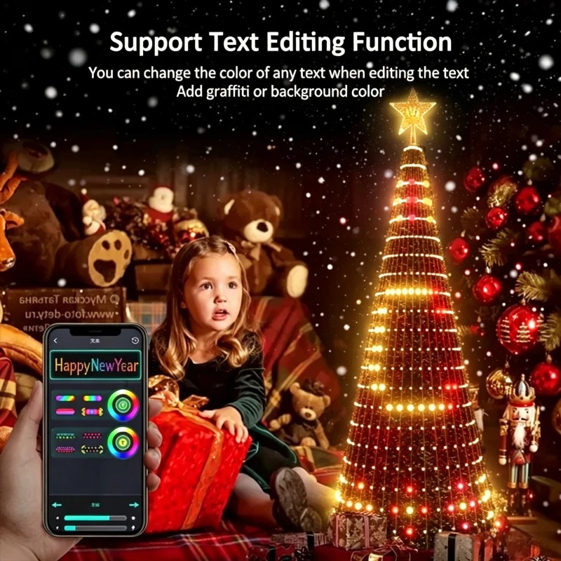 Умная RGB-гирлянда для верхушк – обзор и цена Star Tree Topper
