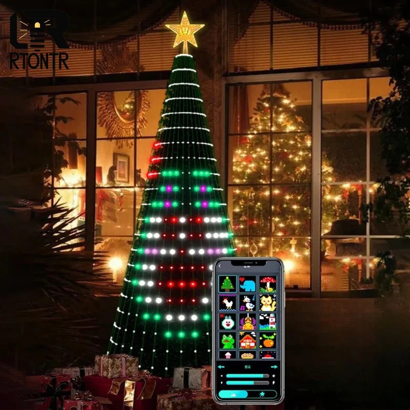 Умная RGB-гирлянда для верхушк – обзор и цена Star Tree Topper