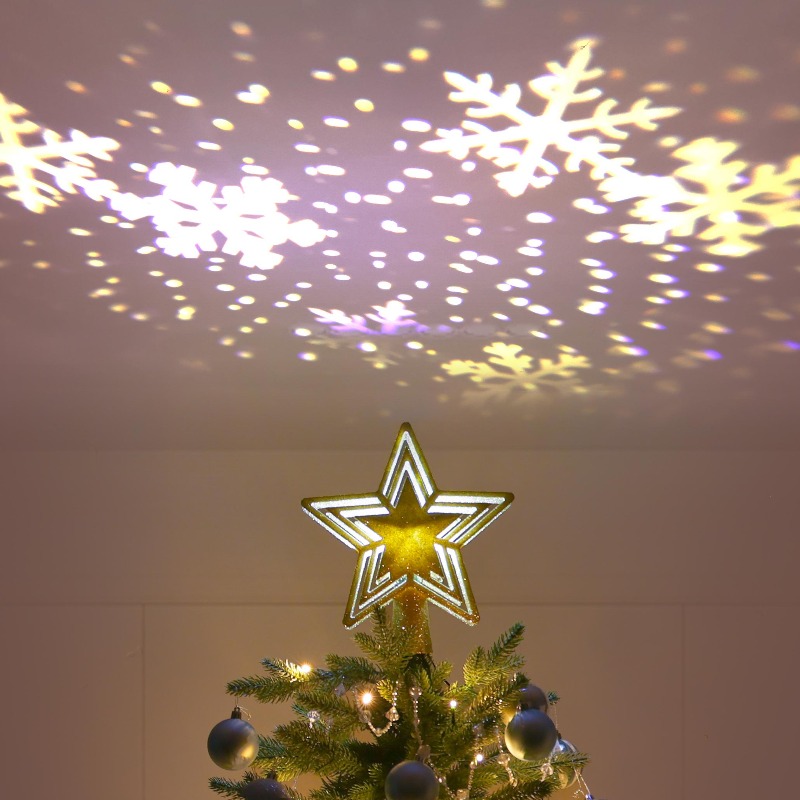 Светодиодный проекционный топп – обзор и цена Star Tree Topper
