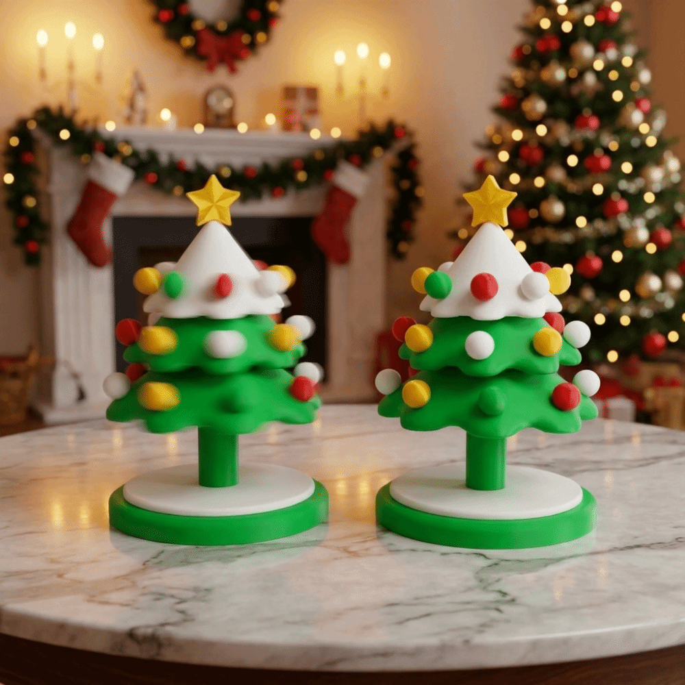 3D-печатная танцующая рождеств – обзор и цена Star Tree Topper