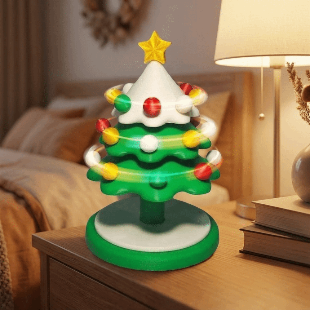3D-печатная танцующая рождеств – обзор и цена Star Tree Topper