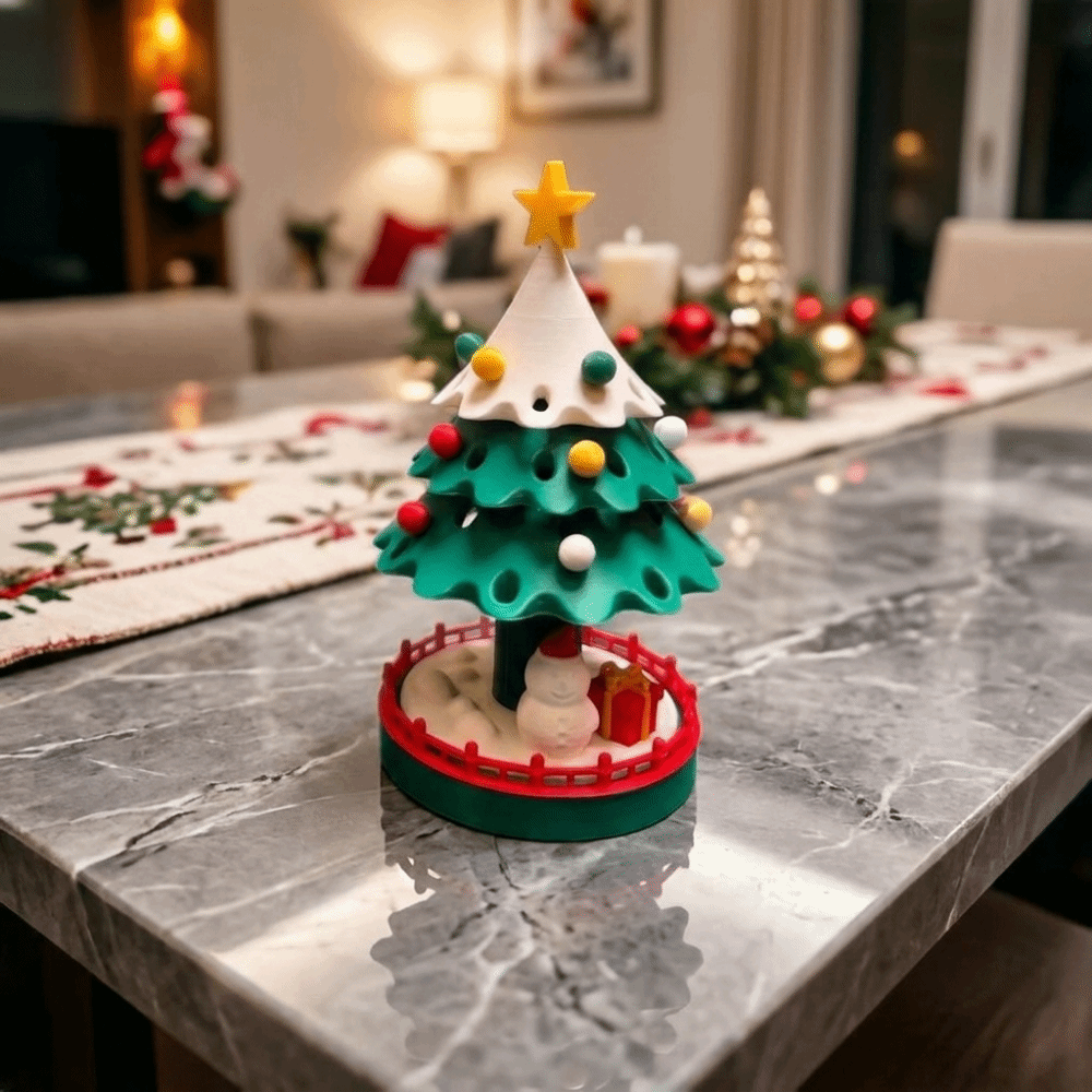 3D-печатная танцующая рождеств – обзор и цена Star Tree Topper
