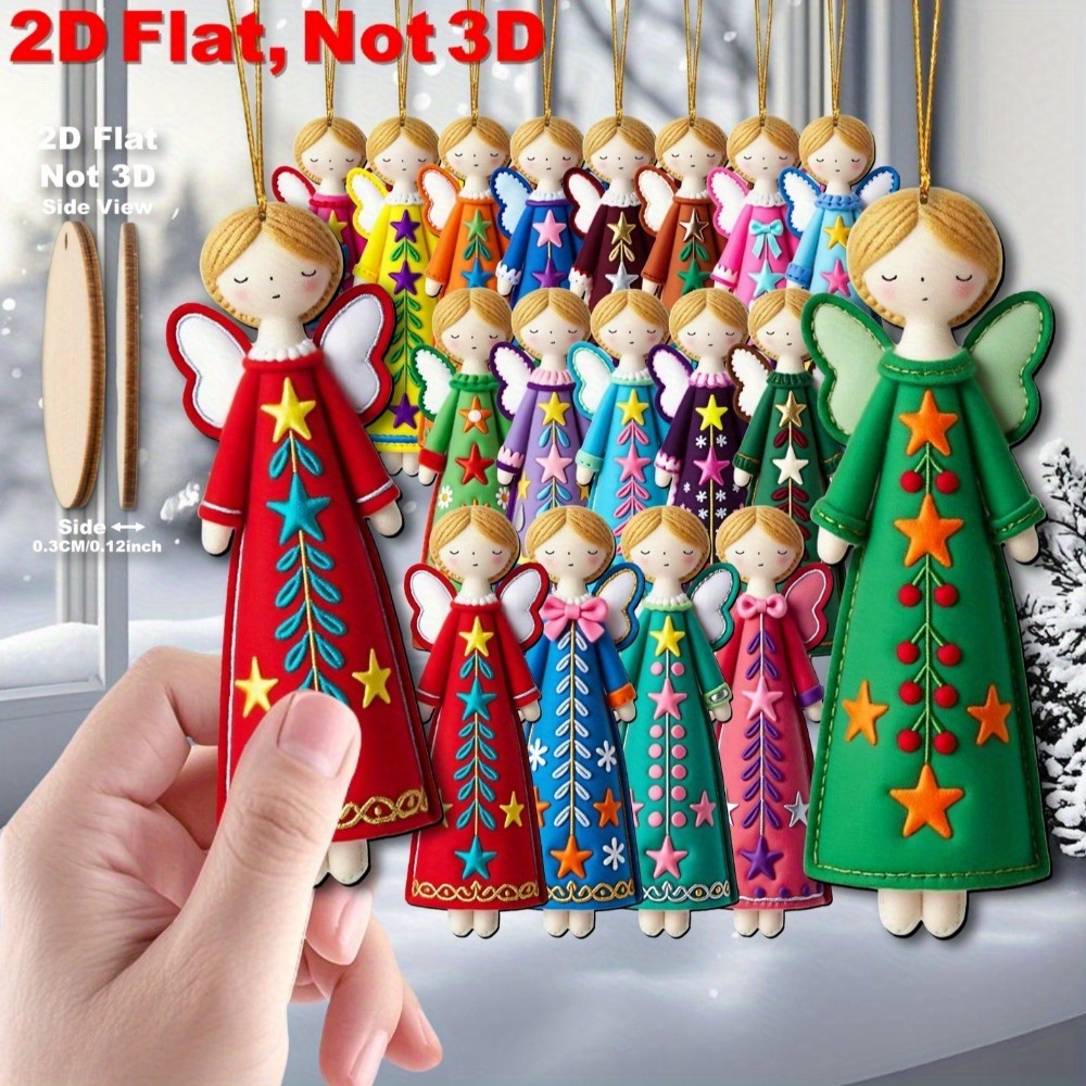 16 штук разноцветных украшений – обзор и цена Star Tree Topper