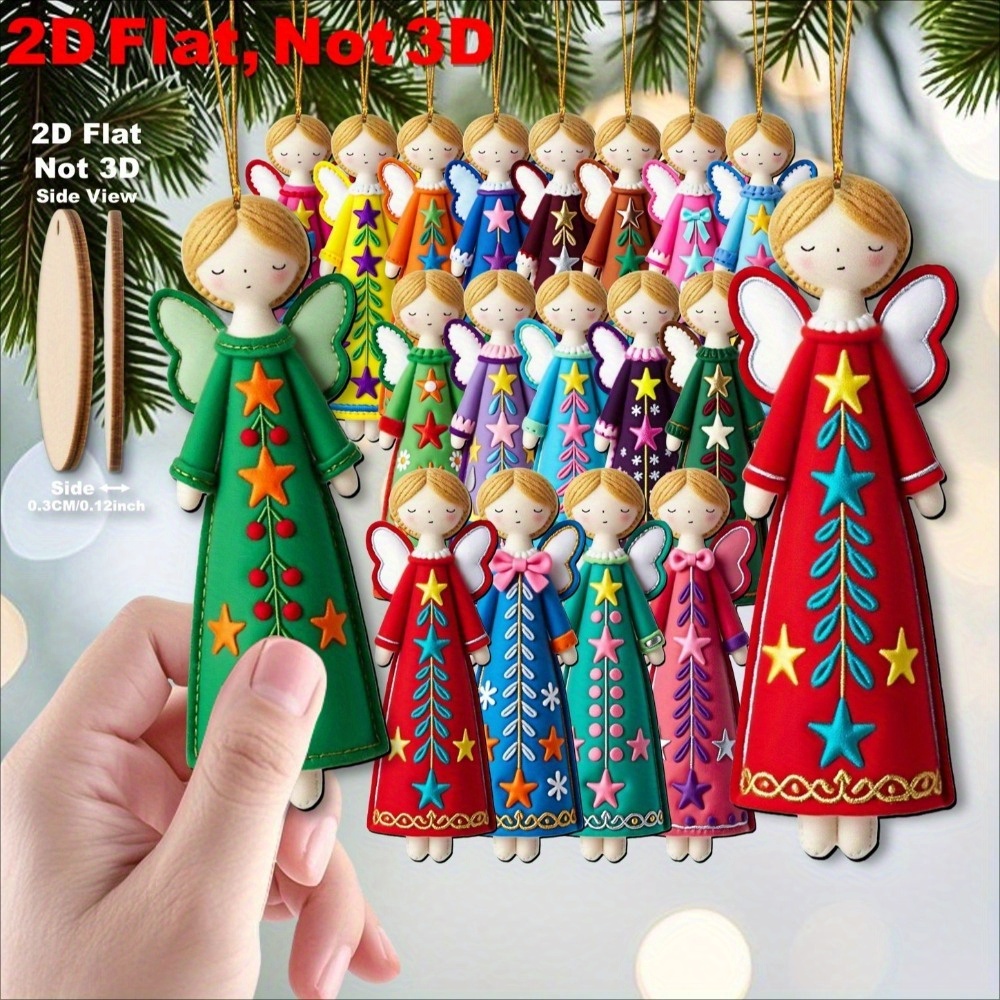16 штук разноцветных украшений – обзор и цена Star Tree Topper